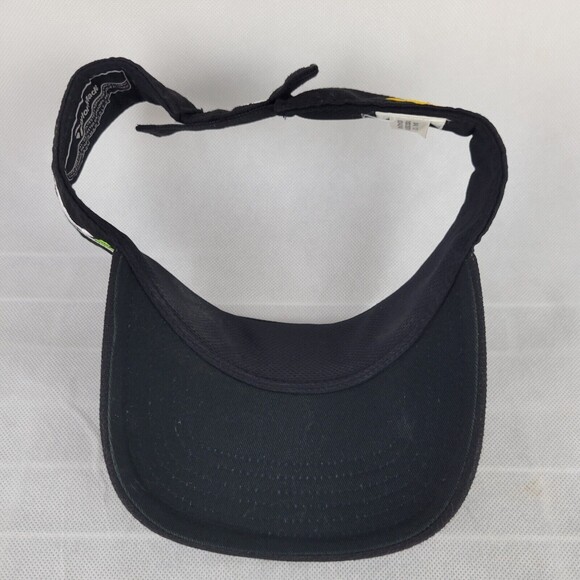 Taylormade Golf Sun Visor Embroidered R11S RBZ Black OSFA Adjustable Hat - Picture 8 of 10